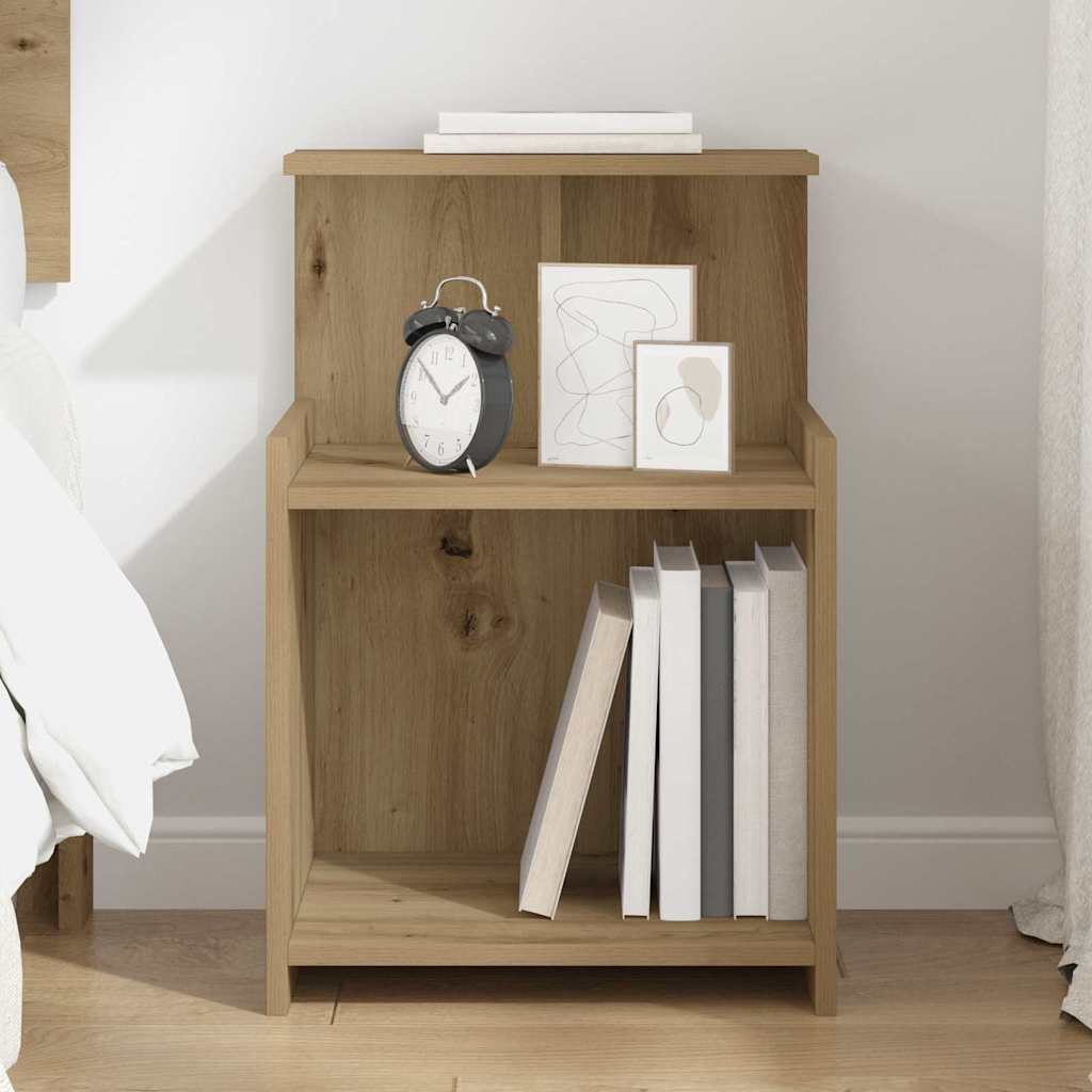 Bedside Cabinet Artisan oak 40 x 35 x 60 cm Engineered wood